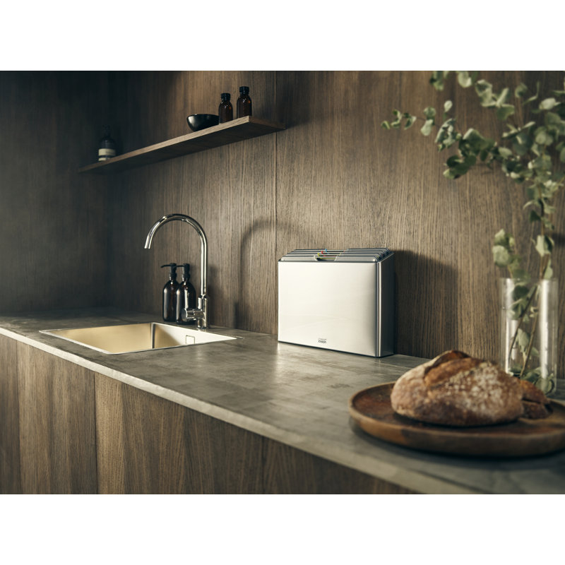 Stainless Steel 4-Piece Color-Coded Cutting Board Set