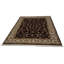 Tapis bordeaux en laine / coton oriental oriental fait à la main 5 pi 7 po x 8 pi