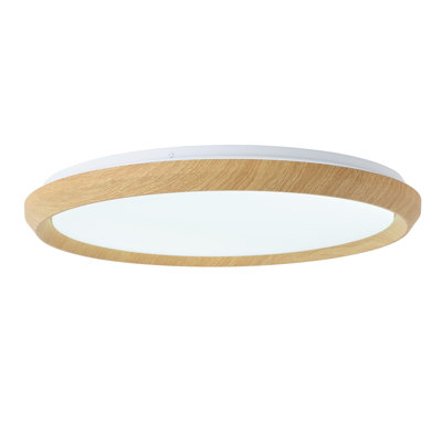 1-Round white LED dimmable acrylic ceiling light