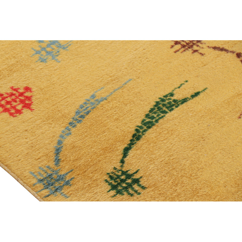 One-of-a-Kind 6’7”x10’ Hand Knotted Area Rug
