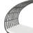 Outdoor Wicker Overhead Canopy Daybed - Full Size, Grey+white Water-resistant Cushion, Rattan & Waterproof Fabric, 600 Lbs Capacity-1152471631