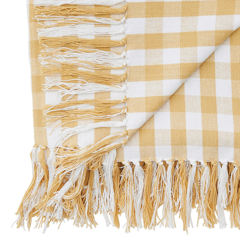 Ashford Throw Blanket, Yellow