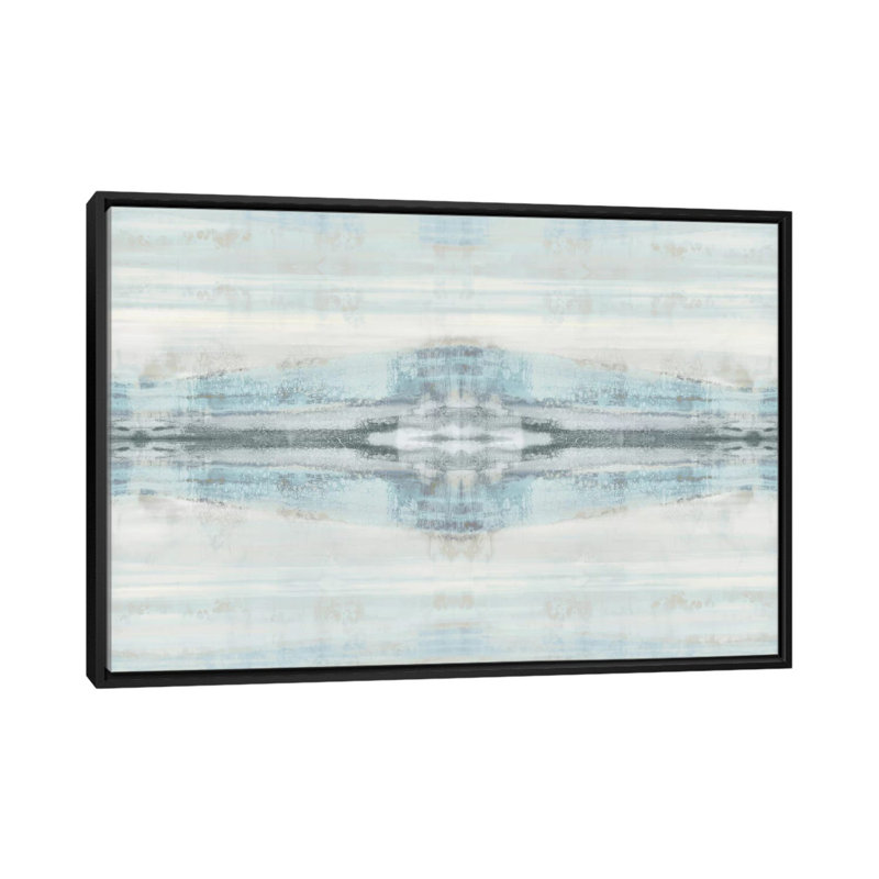 « symmetry ii », impression sur toile, H 18 po x l 26 po x P 1,5 po, Toile avec cadre noir, Pas de tapis