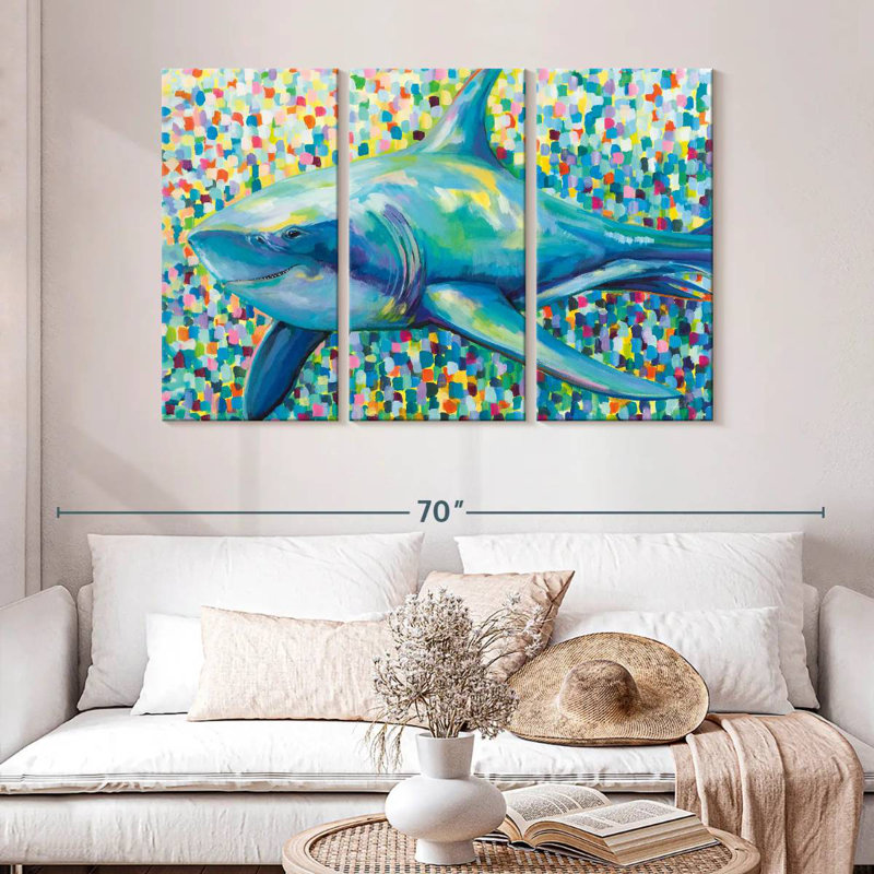 Brampt Chatham Shark, 32" H x 50" W