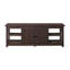 59,06 po Meuble télé en bois de noyer foncé avec 1 armoire de rangement pour téléviseur de 65 po ou moins-787136856