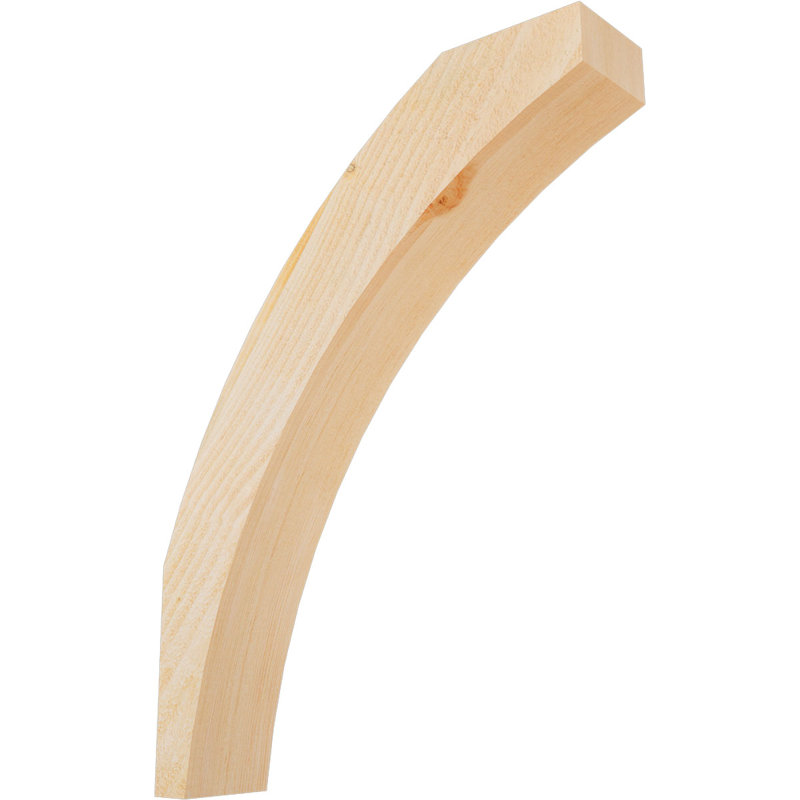 Genouillère Thorton, Sapin Douglas de 4 po (sciage brut), 18 po X P 24 po H