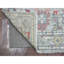 Tapis de couloir oriental 2 pi 7 po x 9 pi 5 po gris clair en laine nouée à la main de style afghan Oushak 69E795B0C8CF4B73A3D2C997E92EC671