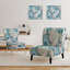 Fauteuil de chambre rembourré Great Wave Inspiration