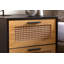 Alevras 45cm W Metal Bedside Table
