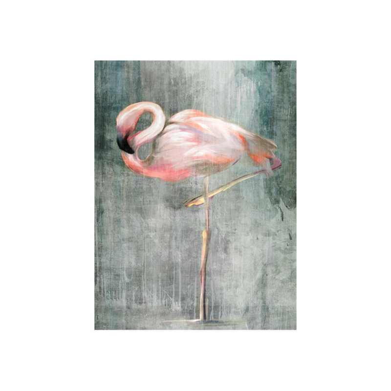 «Tropical Plumage I» par Emma Brooks - impression, Gel coupé au couteau, H 47 po x l 35 po x P 1,5 po