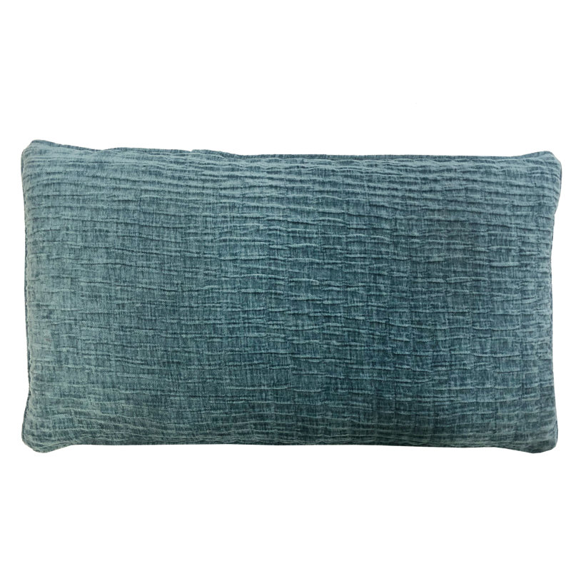 Lumbar Pillow Cover & Insert, Blue