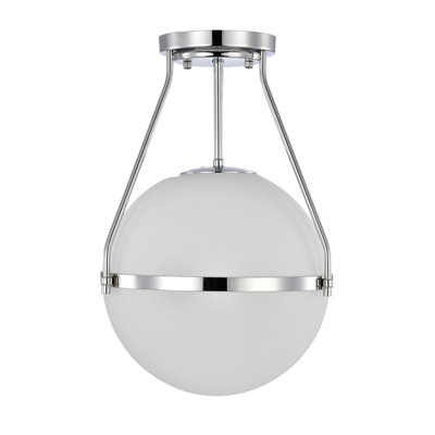 Heuller Glass Semi Flush Mount