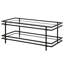 Table basse en acier et verre Robillard-177045501