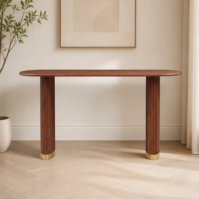 Table console étroite, table basse