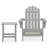 Harvel Fir Outdoor Adirondack Chair With Table-1445438674