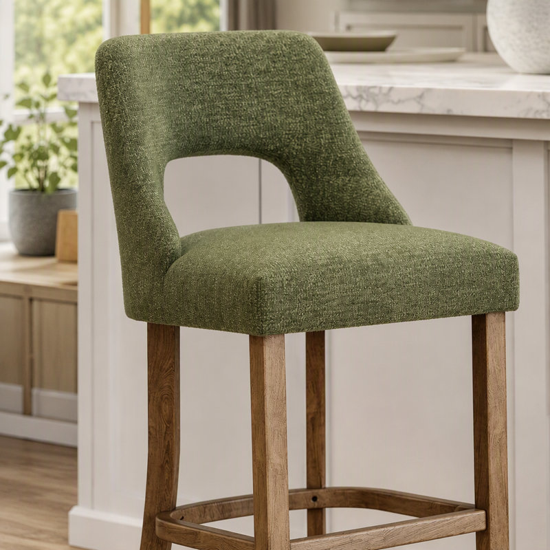 Counter Stool, Green