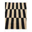 Tapis noir et blanc Noor
