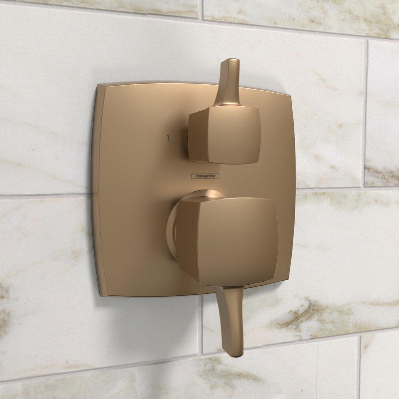 Ecostat Classic Pressure Shower Faucet Trim, Brushed Bronze