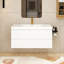 Ensemble de meuble-lavabo simple 41,92 po avec plateau en résine Ayriauna-1924041295