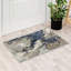 Tapis bleu / gris Modern Modern-76764270