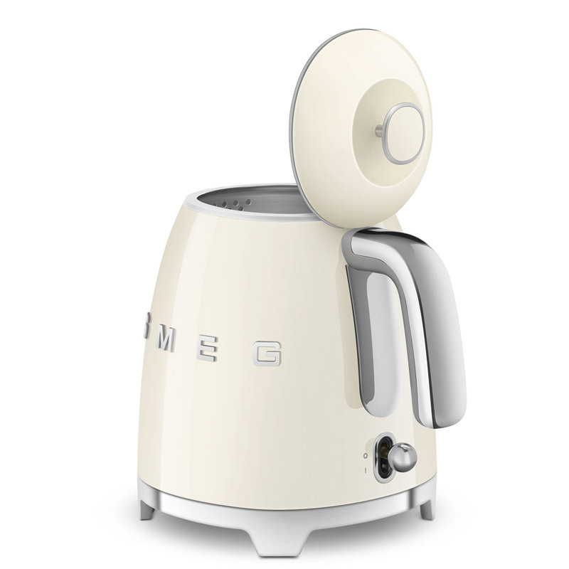 Smeg KLF05 50s Style Retro Mini Kettle 0.8L, Cream