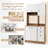 Verdigre 71'' Kitchen Pantry-435726808