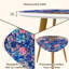 Ensemble de 2 tables basses gigognes Triangle
