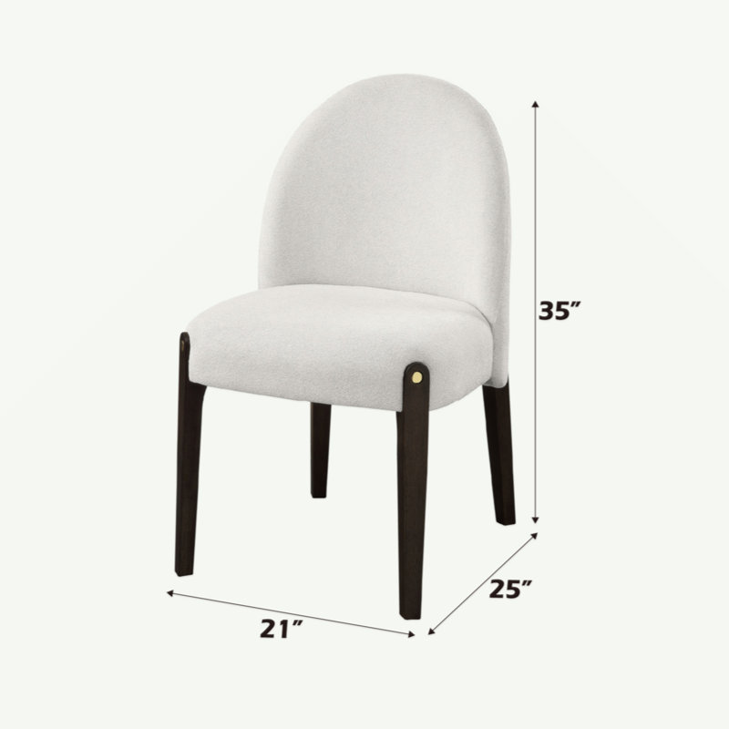Ensemble de 2 chaises d'appoint Clayten