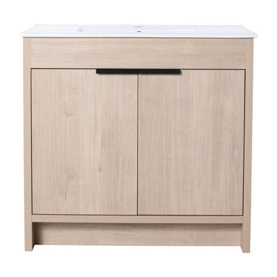 Meuble-lavabo sur pied 36 po Modern