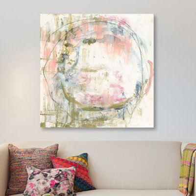 «Pinky Moss II» par Jennifer Goldberger, reproduction sur toile tendue sur châssis