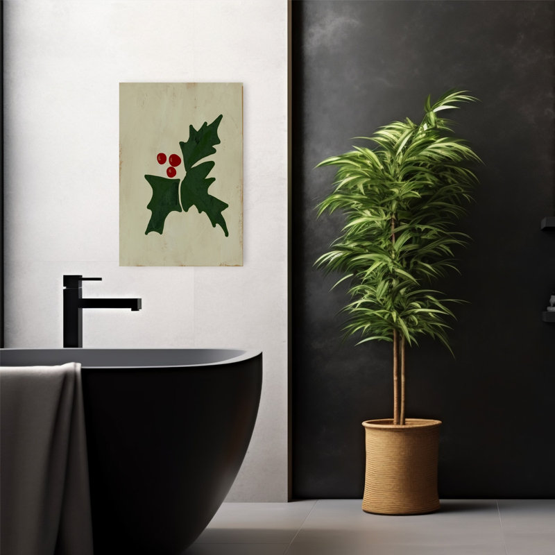 «Ohmistletoe», reproduction d'art classique classique, 24" H x 16" W