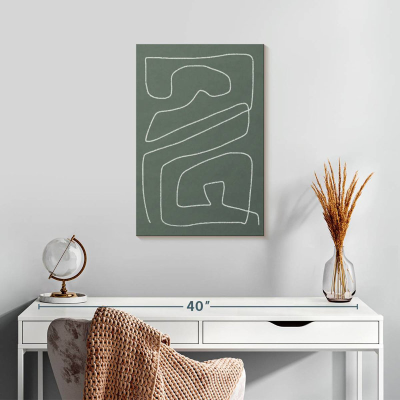 Line Abstract I, 24" H x 16" W