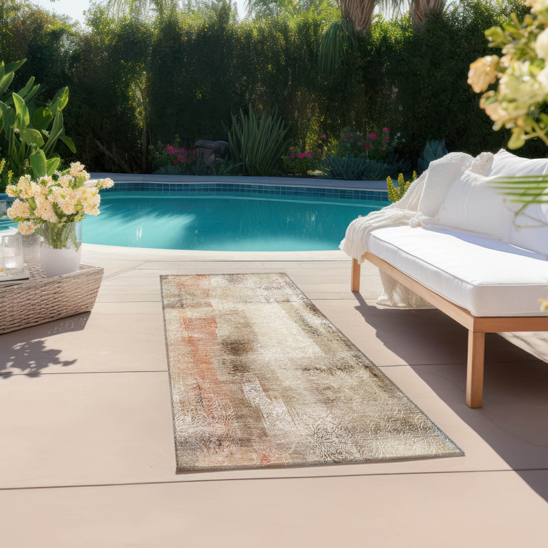 Tapis intérieur / extérieur Altair, Tapis de couloir 2 pi 3 po x 7 pi 6 po