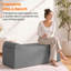 Chaise longue de yoga multifonctionnelle en velours, mousse haute densité avec poche de rangement latérale-275127063