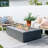 Rectangle Concrete Smokeless Fire Pit Table-86331995