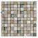 Natural Splendor 1" x 1" Natural Stone Mosaic Sheet Wall Tile