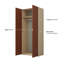 Manufactured Wood Wardrobe-1299955445