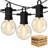 LED Outdoor String Lights Patio Lights with G40 Globe Bulbs,Connectable Dimmable Waterproof LED String Lights for Party,Garden,Birthday,Wedding,Backyard,Porch,Deck,Balcony,Christmas,Halloween, 2700K Warm White-2009413085