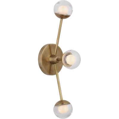 Kate Spade New York Alloway 19" Triple Linear Sconce