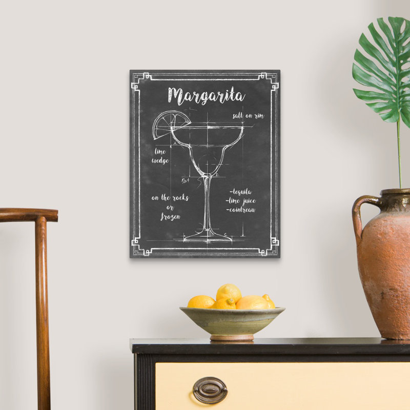 Mixology VI - Impression sur toile, Toile tendue, H 20 po x l 16 po x P 1,25 po