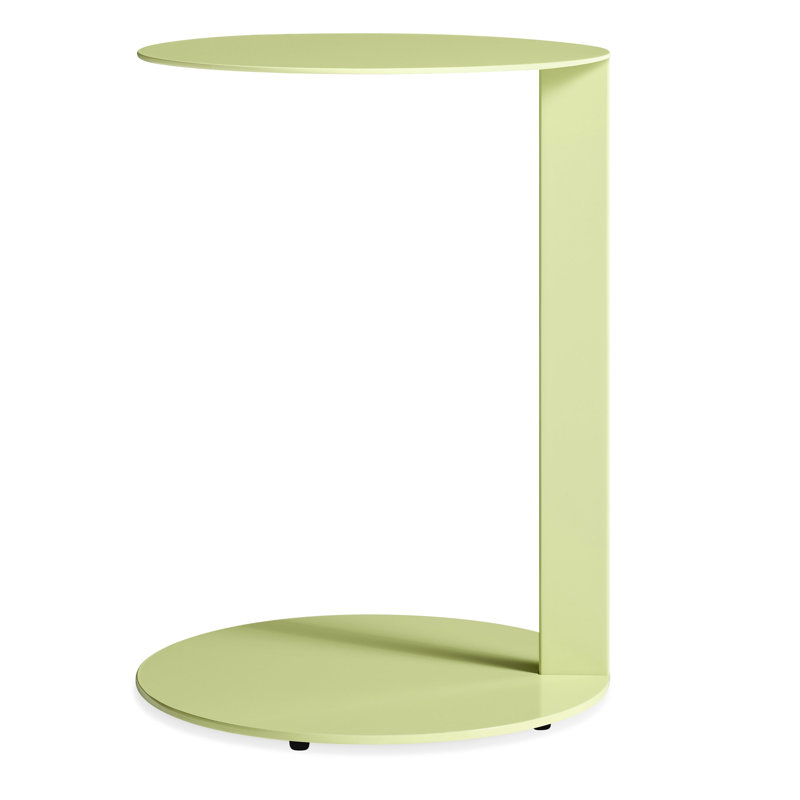 Note Side Table, 25" H x 16" W x 16" D, Celery