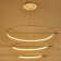 Ackerson 3 - Light White LED Unique/Statement Pendant
