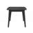 3 Piece Rectangular Coffee Table Set, Black