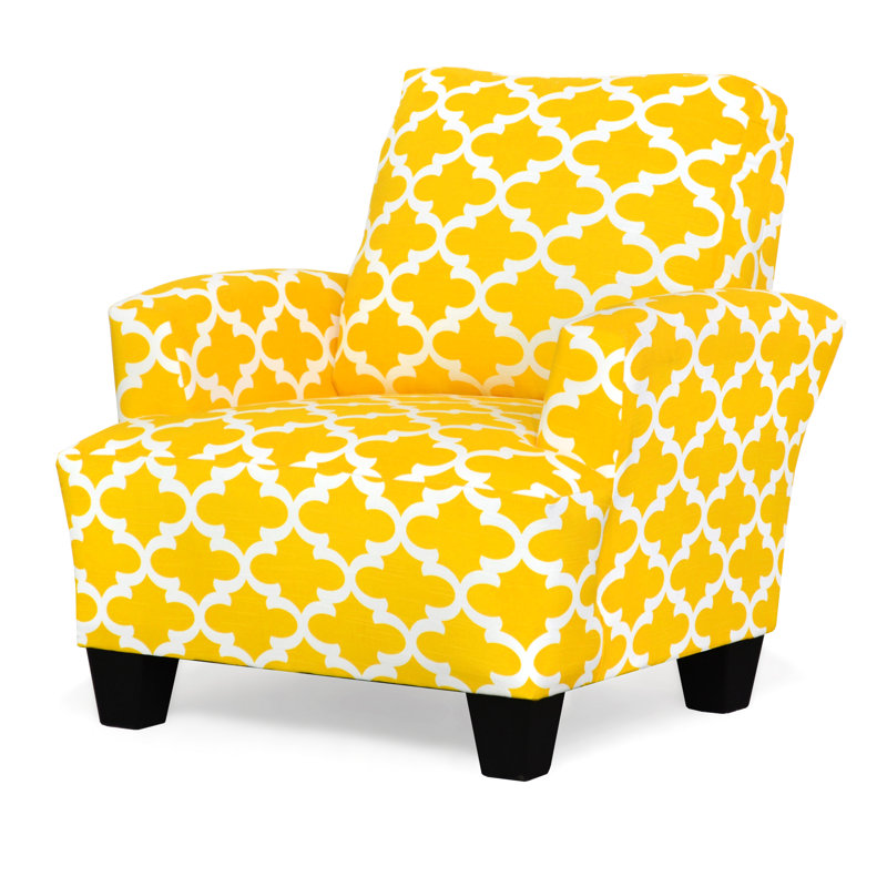Mullins Upholstered Armchair, Corn