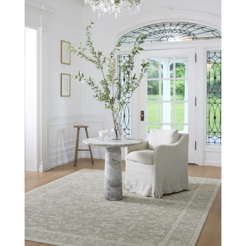 Tapis tissé à la machine Nabela Noor Home x Livabliss Asha, Rectangle 6 pi 7 po x 9 pi