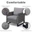 Chaises de patio avec coussin Naresa-77384298