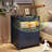  17.7'' W 2-Drawer Nightstand with LED Light and Charging Station-2102635623