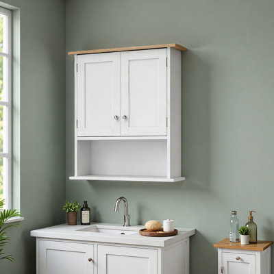 Armoire de rangement murale robuste, armoire murale chic