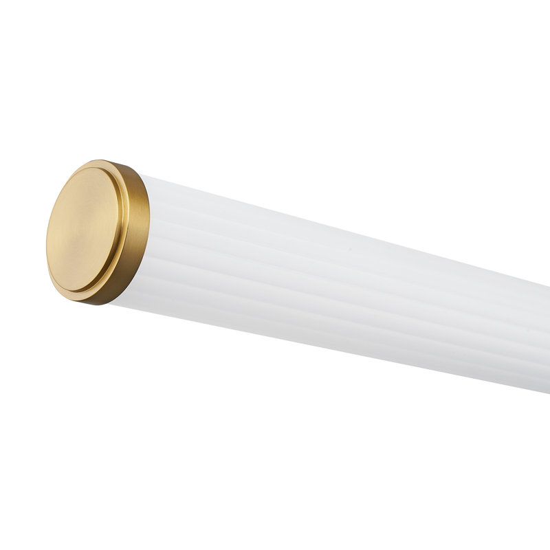 Cochran 32.5 inch 1 Light Vanity in Chrome, Gold