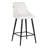 Brooke Upholstered Counter Stool with Metal Frame-91446670-91446669